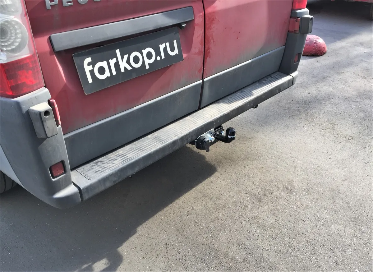 Фаркоп Лидер Плюс для Peugeot Boxer (L1,L2,L3) 2006- P107-FC в Казань Фаркоп Лидер Плюс для Peugeot Boxer (L1,L2,L3) 2006- P107-FC в Казань