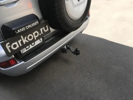 Фаркоп Лидер Плюс для Toyota Land Cruiser Prado J120 2002-2009 T123-AE в Казань