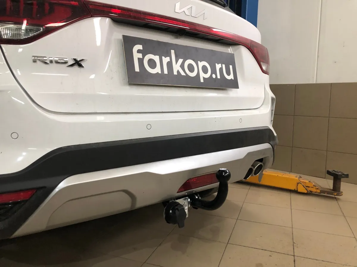 Фаркоп Лидер Плюс для Kia Rio X 2021- K123-A в Казань Фаркоп Лидер Плюс для Kia Rio X 2021- K123-A в Казань