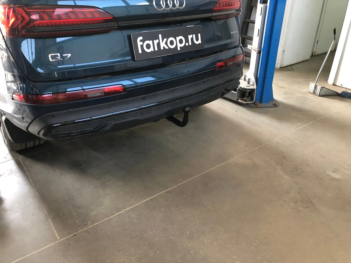 Фаркоп Steinhof для Audi Q7 2020- A-108 в Казань Фаркоп Steinhof для Audi Q7 2020- A-108 в Казань