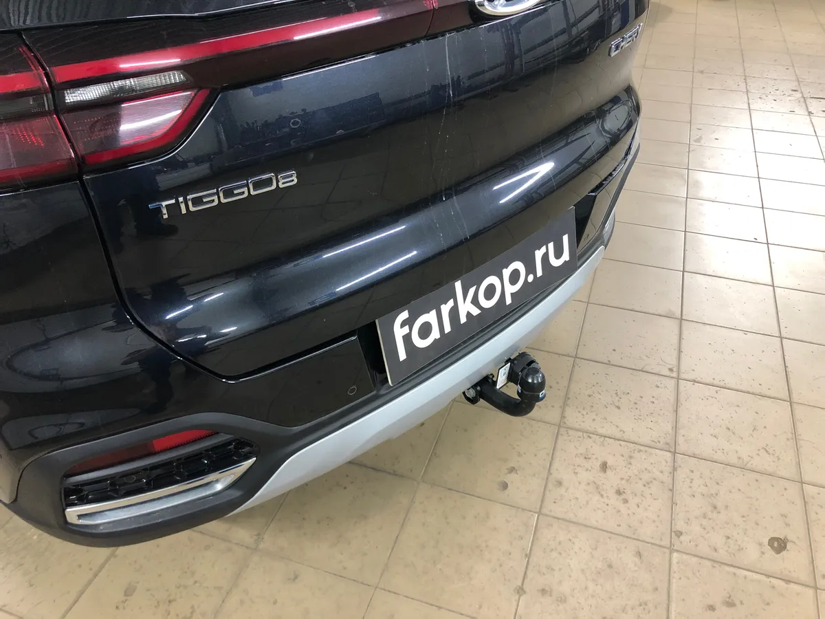 Фаркоп Oris для Chery Tiggo 8 2019- 7614-A в Казань Фаркоп Oris для Chery Tiggo 8 2019- 7614-A в Казань