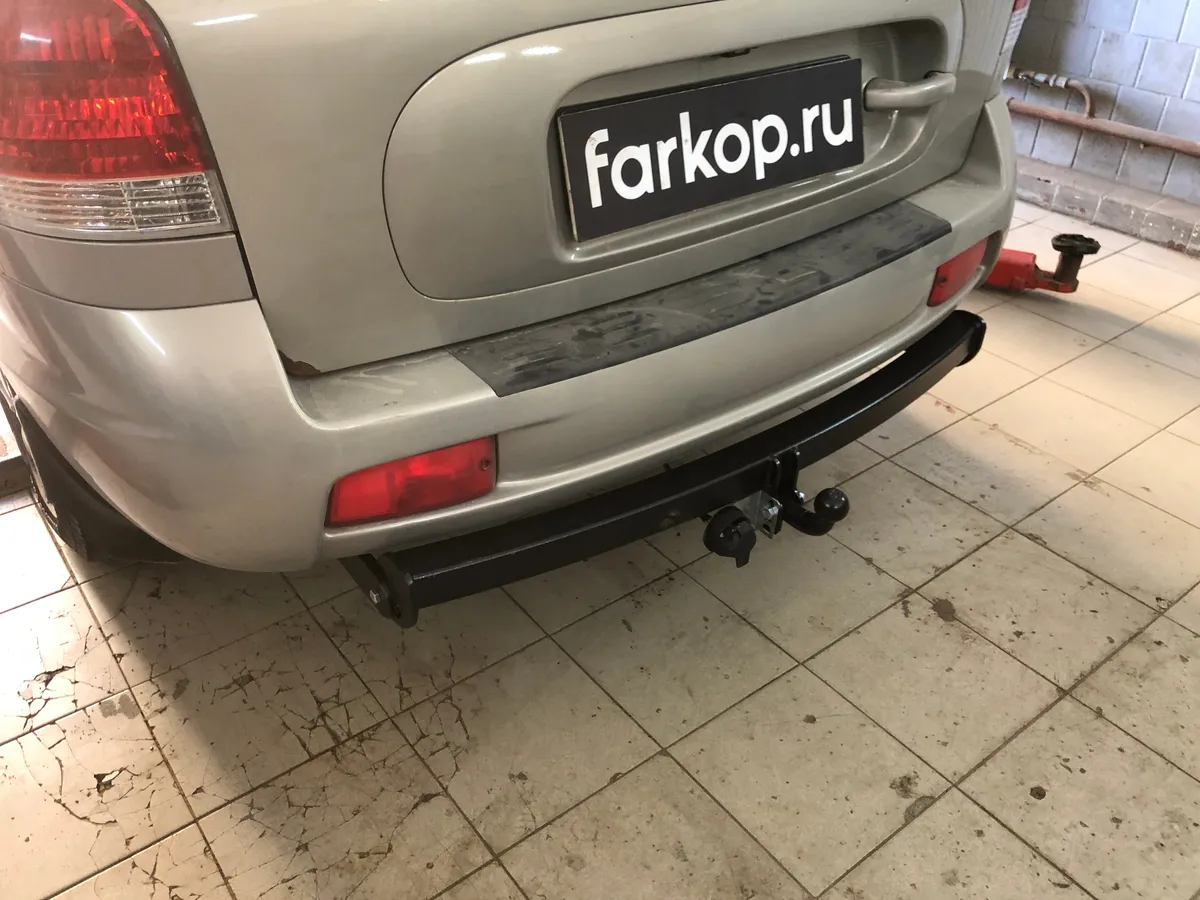 Фаркоп Лидер Плюс для Hyundai Santa Fe Classic 2007-2012 H205-A в Казань