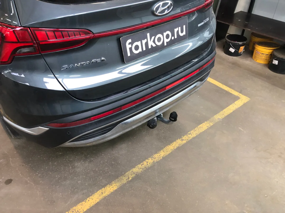 Фаркоп Galia для Hyundai Santa Fe 2020-2024 K050A в Казань