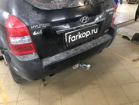 Фаркоп Лидер Плюс для Hyundai Tucson 2004-2010 H204-BA в Казань