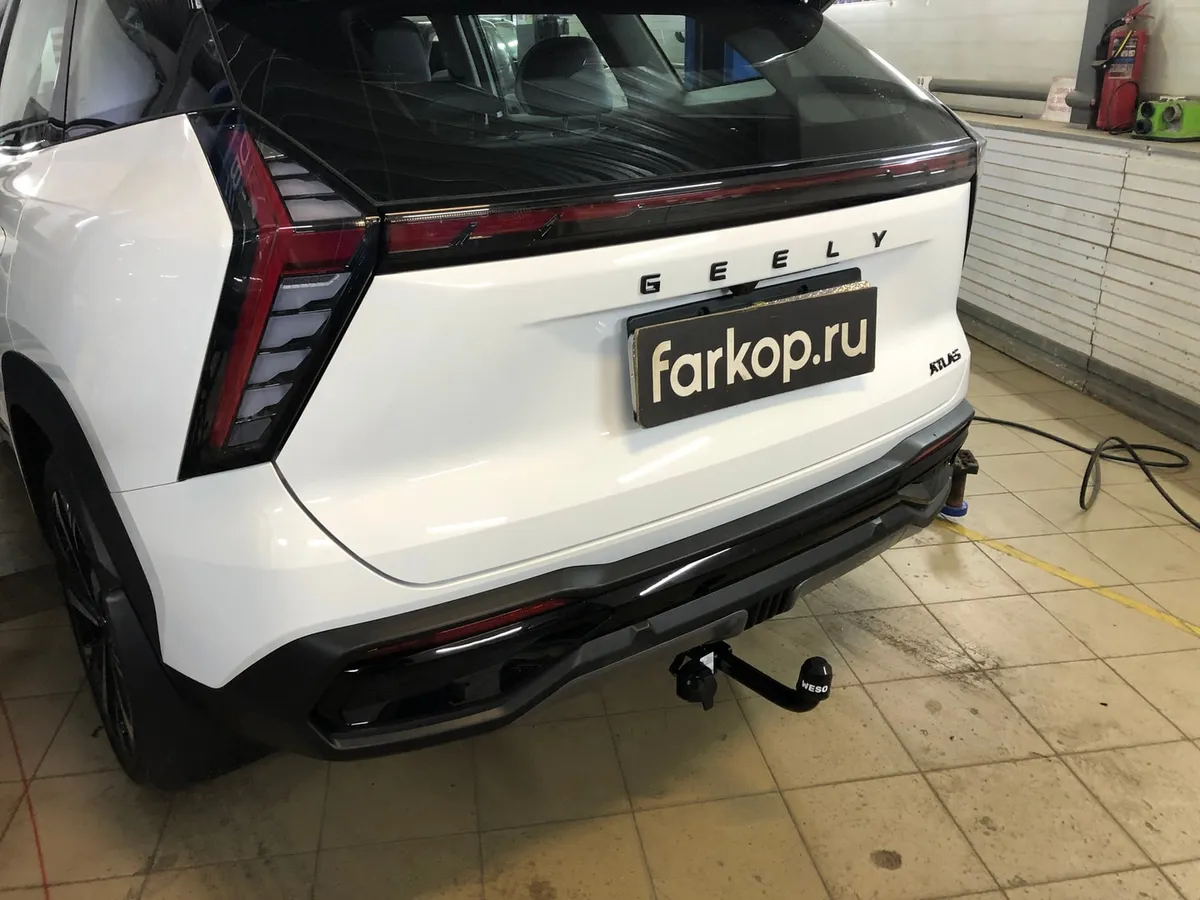 Фаркоп Oris для Geely Atlas 2023- 9030-A в Казань Фаркоп Oris для Geely Atlas 2023- 9030-A в Казань