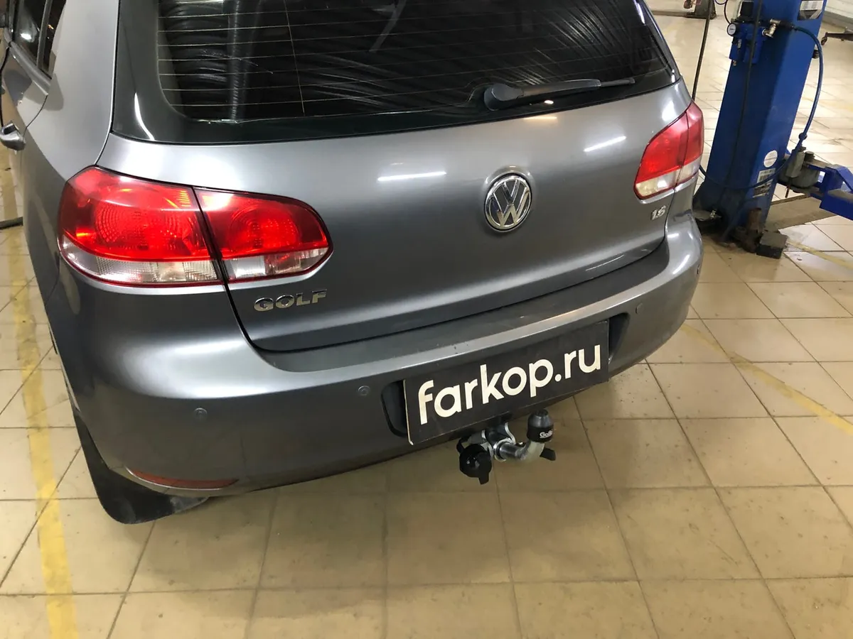 Фаркоп Galia для Volkswagen Golf 2008-2013 A038C в Казань