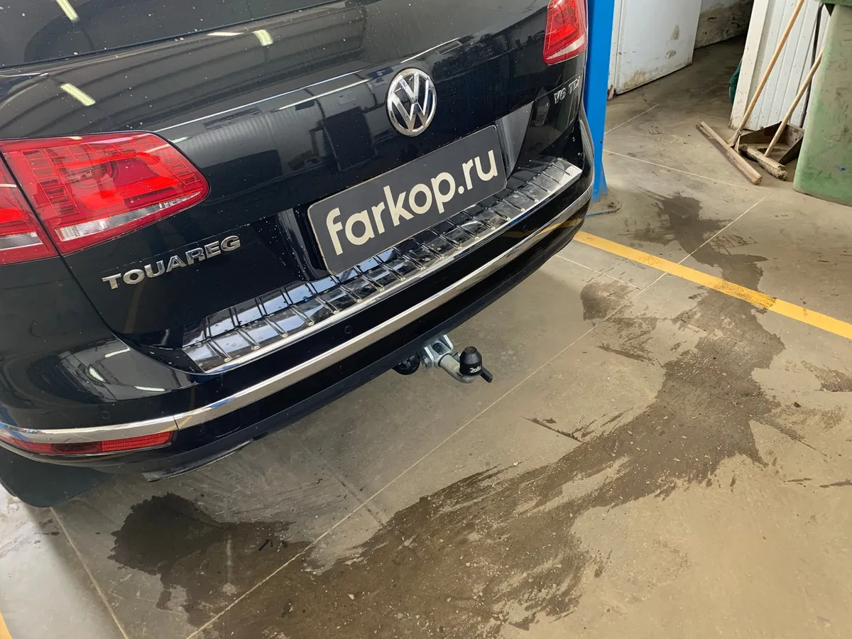 Фаркоп Galia для Volkswagen Touareg 2010-2018 V052C в Казань Фаркоп Galia для Volkswagen Touareg 2010-2018 V052C в Казань