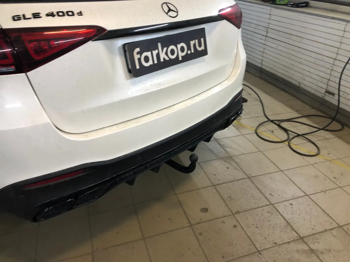 Фаркоп Steinhof для Mercedes GLE 2019- M-167 в Казань Фаркоп Steinhof для Mercedes GLE 2019- M-167 в Казань