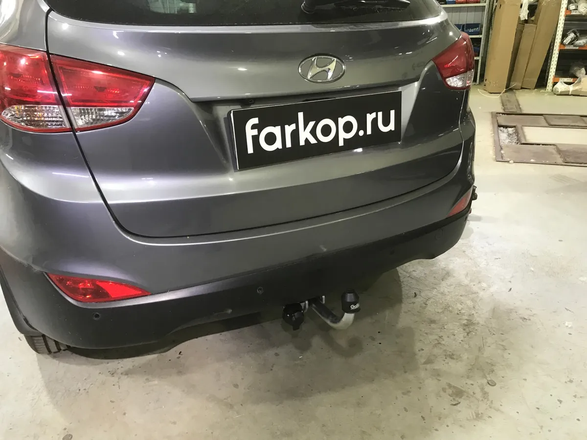 Фаркоп Galia для Hyundai ix35 2010-2015 H083A в Казань Фаркоп Galia для Hyundai ix35 2010-2015 H083A в Казань
