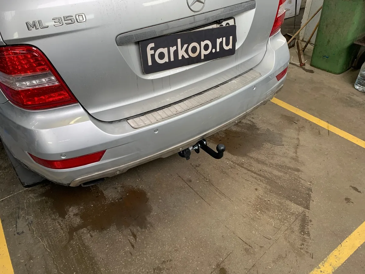 Фаркоп Лидер Плюс для Mercedes M-class 2005-2011 M205-A в Казань Фаркоп Лидер Плюс для Mercedes M-class 2005-2011 M205-A в Казань