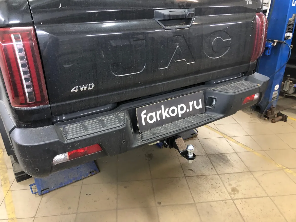 Фаркоп Лидер Плюс для Jac T9 2024- J302-E в Казань Фаркоп Лидер Плюс для Jac T9 2024- J302-E в Казань