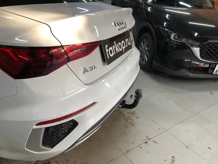 Фаркоп Steinhof для Audi A3 (седан, хетчбек) 2020- Арт. A-126 A-126 в Казань