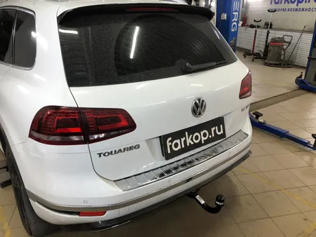 Фаркоп Oris для Volkswagen Touareg 2010-2018, кроме R-Line 3555-D2 в Казань