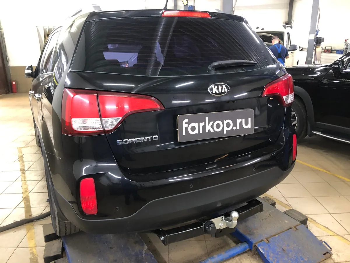 Фаркоп Лидер Плюс для Kia Sorento 2012-2021 H224-F в Казань