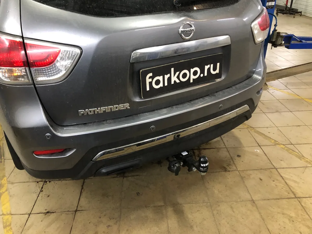 Фаркоп Oris для Nissan Pathfinder 2014-2017 4381-E в Казань Фаркоп Oris для Nissan Pathfinder 2014-2017 4381-E в Казань