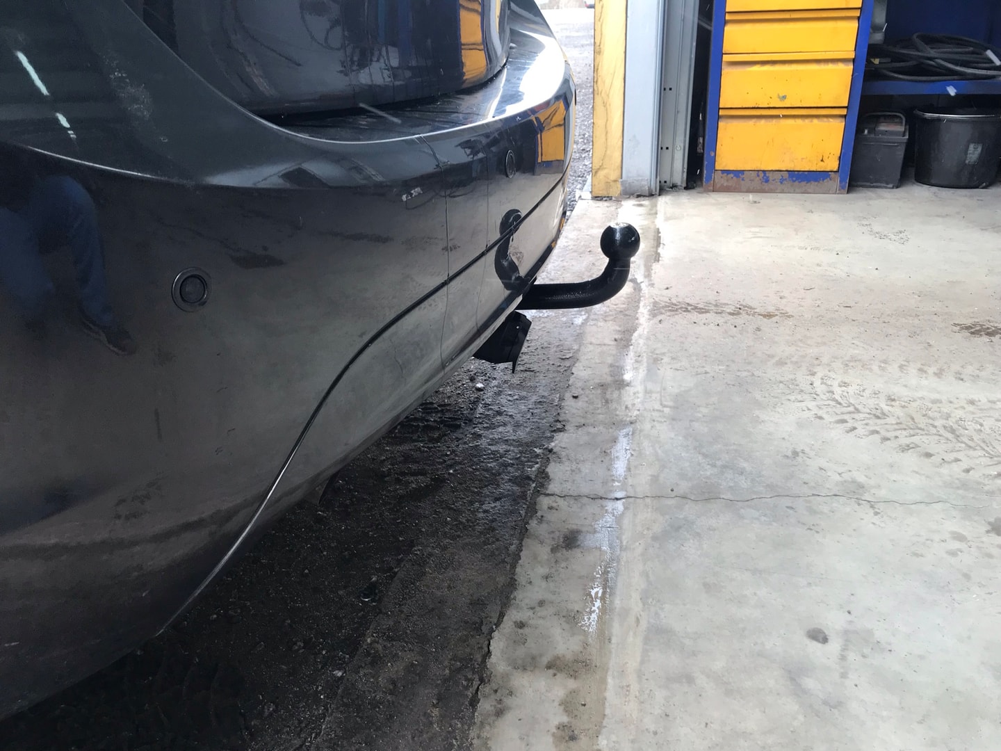 Установили фаркоп Лидер Плюс для Opel Meriva 2012 г. Установили фаркоп Лидер Плюс для Opel Meriva 2012 г.