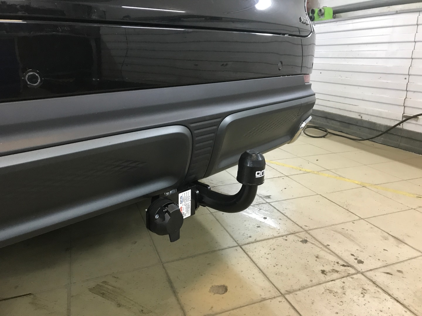 Установили фаркоп Oris для Chery Tiggo 9 2024 г.в.